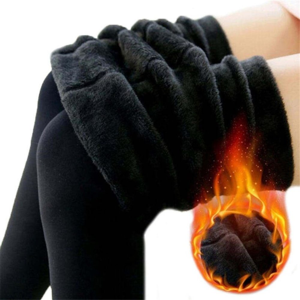 PBG Women’s Fleece Leggings 8 Colors! High Waist Stretchy Warm Leggings One Size